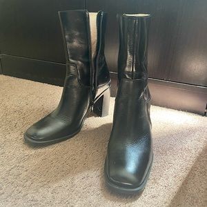 Intentionally Blank 2.5” Inch Black Ankle Boot